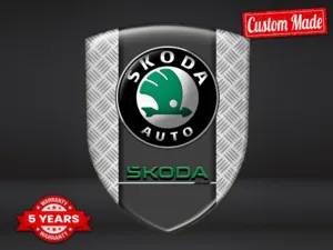 Skoda Auto Fensteraufkleber Universal Stilvoll Exklusiv